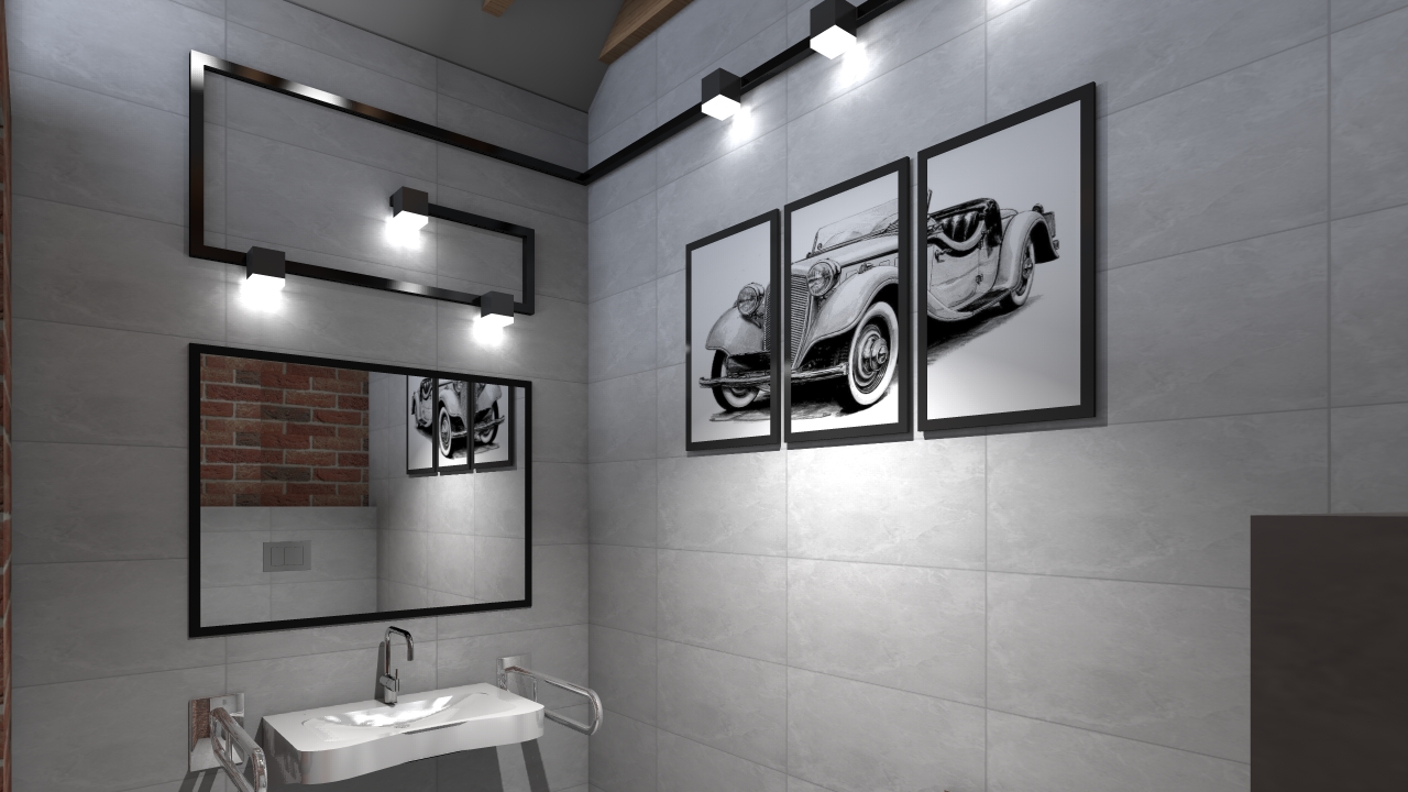 Projekt wnętrza restauracji