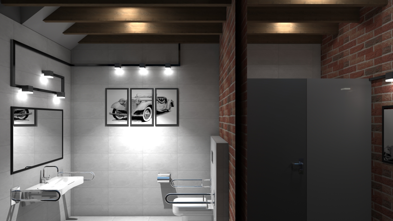Projekt wnętrza restauracji